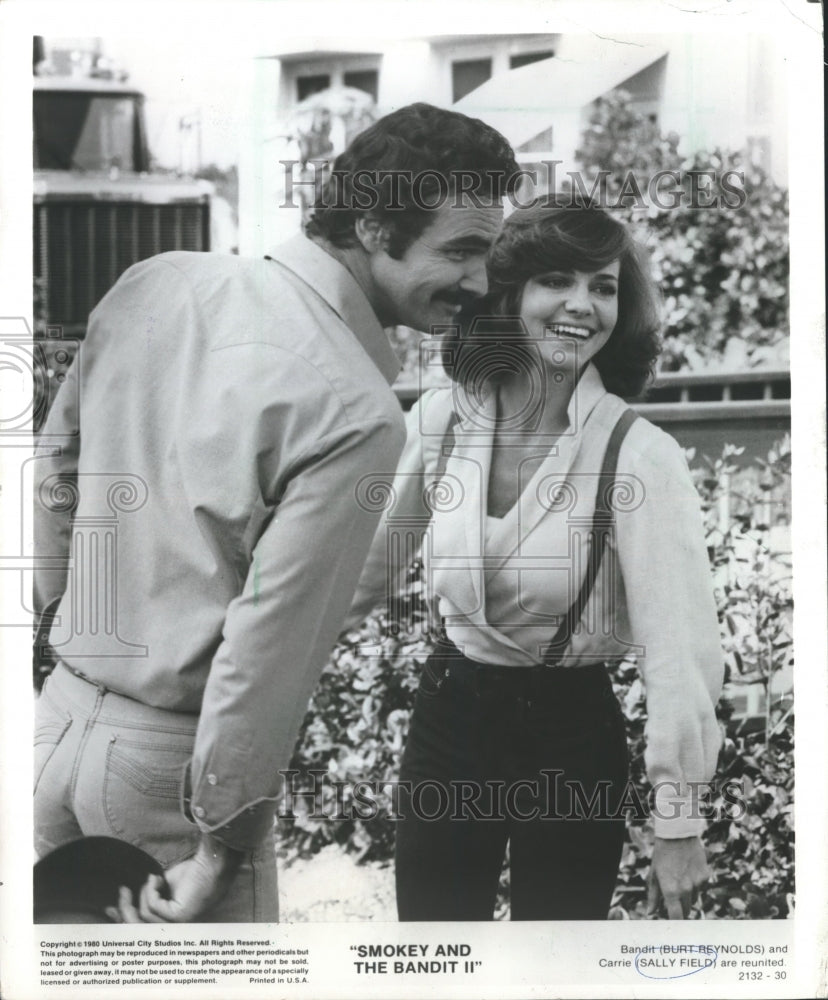 1981, Burt Reynolds and Sally Field star in "Smokey And The Bandit II - Historic Images
