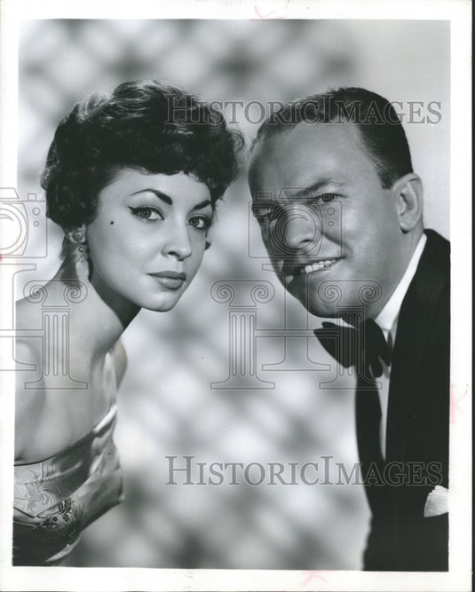1959, Mimi Hines and Phil Ford are guest on the Ed Sullivan show. - Historic Images