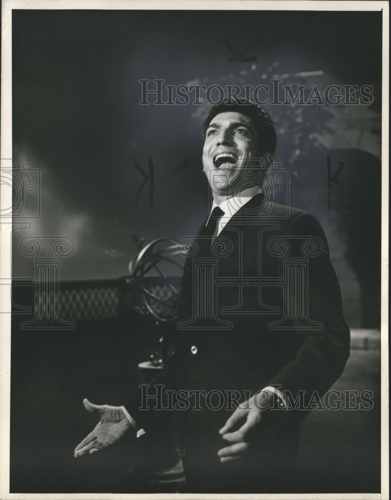 1964 Press Photo Italian Tenor Sergio Franchi - mjp13503 - Historic Images