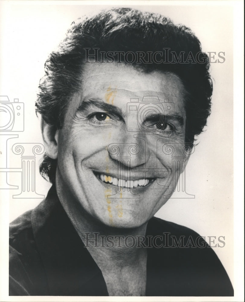 1989, Italian Singer Sergio Franchi - mjp13505 - Historic Images