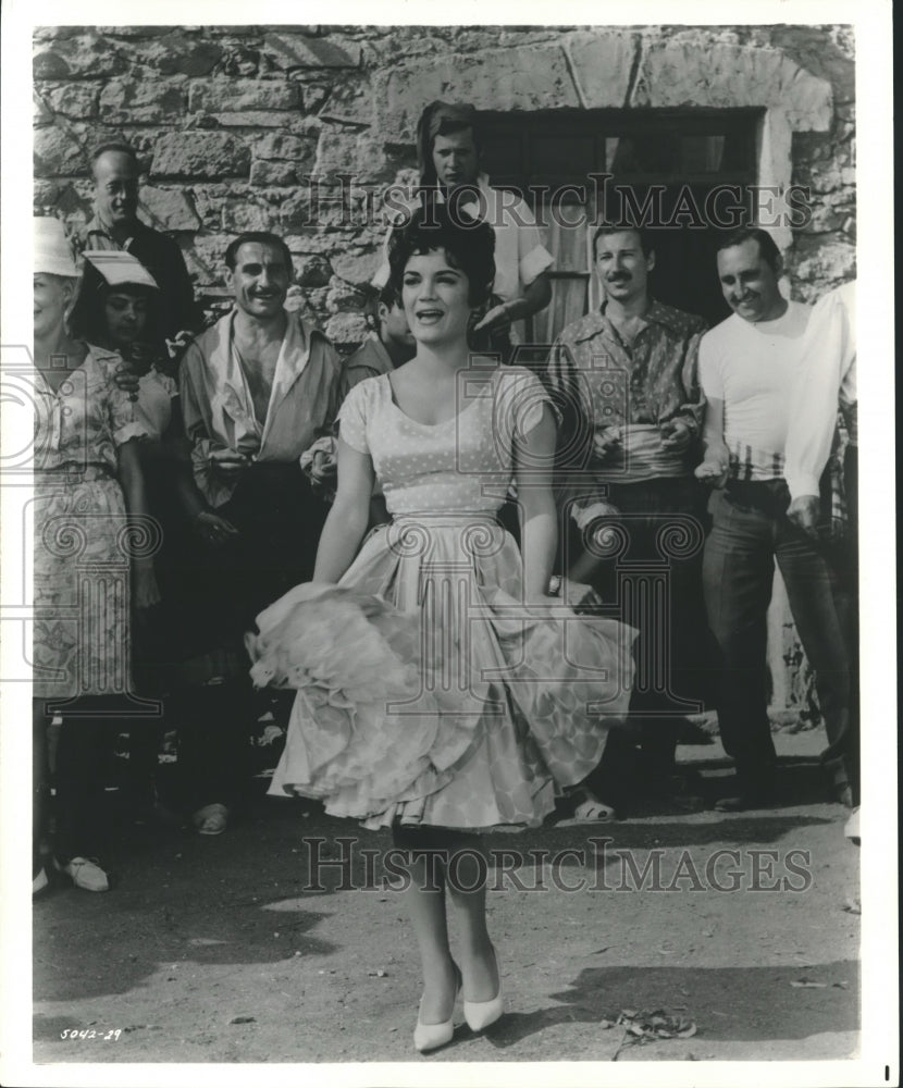 1963 Press Photo Connie Francis, American pop music singer. - mjp13519 - Historic Images