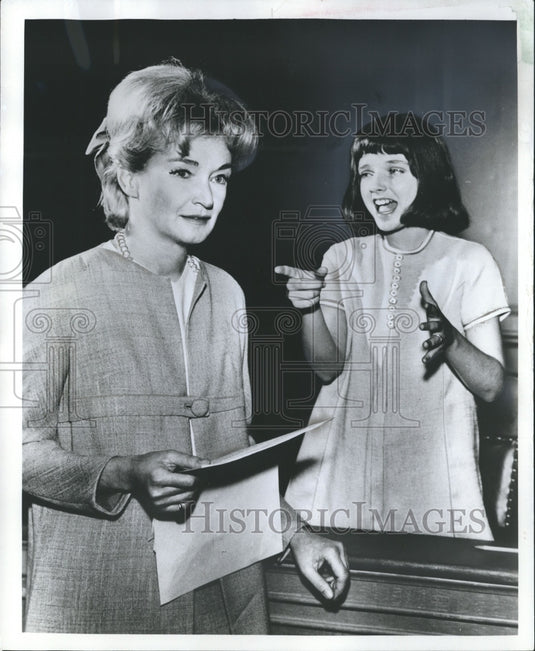 1964, "Purex Special for Women" star Nina Foch - mjp13558 - Historic Images