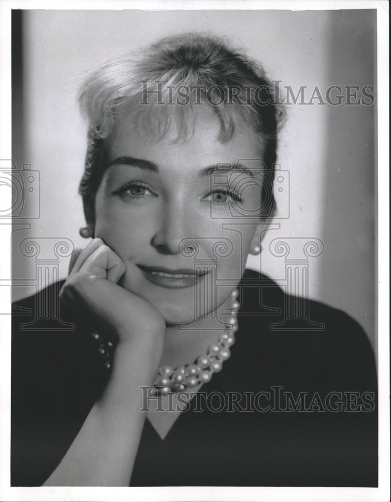 1961 United States Actress Nina Foch - Historic Images