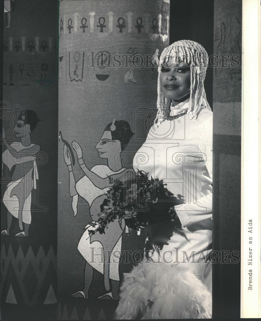 1984, Kathy Fiaiho at Florentine Opera Club Ball - mjp13576 - Historic Images