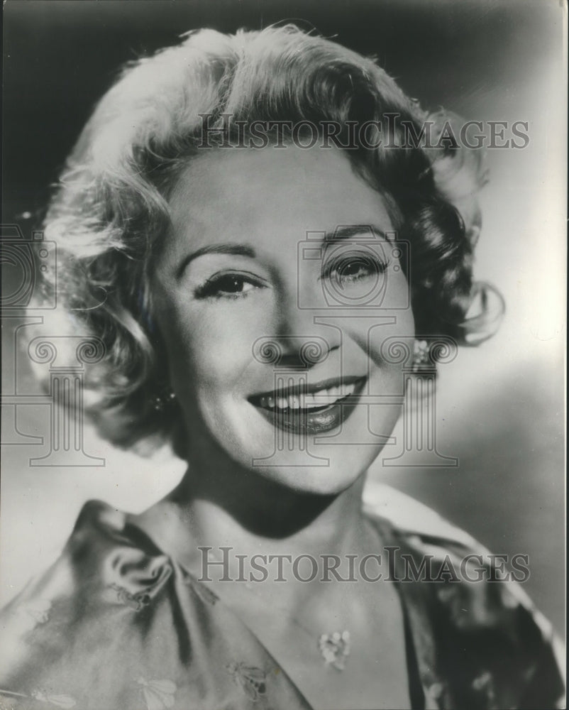 1961, Arlene Francis stars in the TV drama, &quot;The Big Splash.&quot; - Historic Images