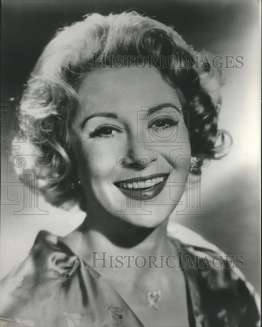 1961, Arlene Francis stars in the TV drama, "The Big Splash." - Historic Images