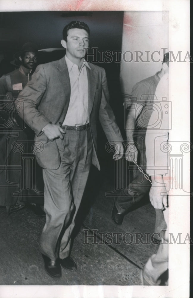 1957, Anthony Franciosa begins serving jail time in Los Angeles. - Historic Images