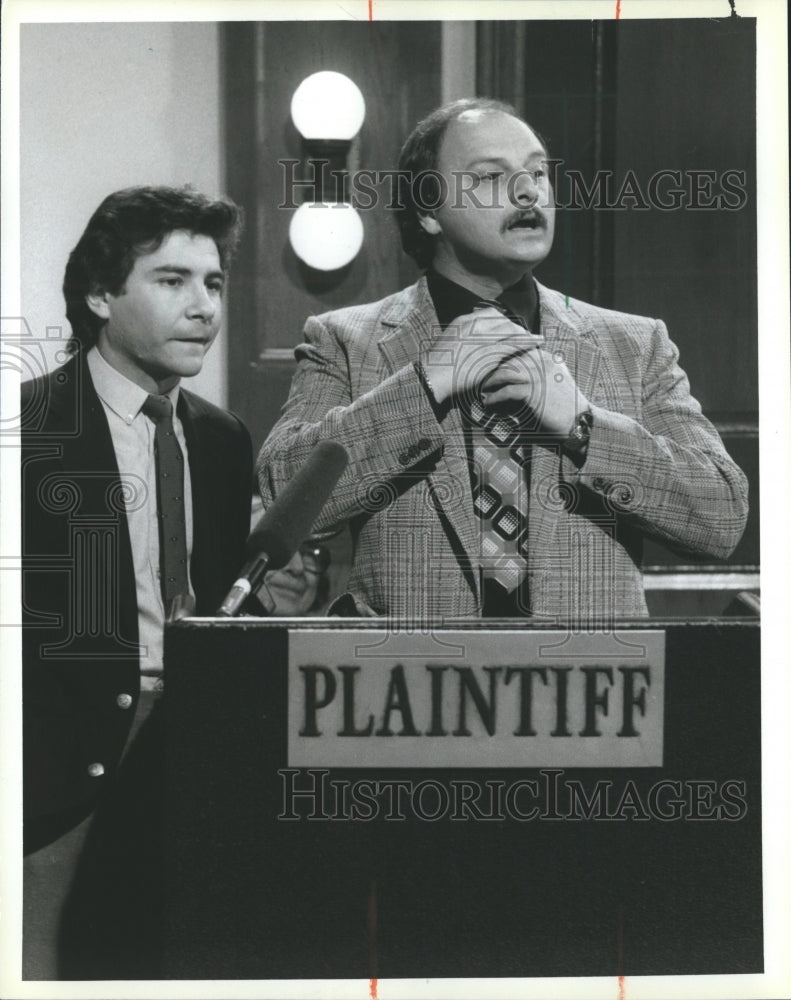 1986, Dennis Franz as Lieutenant Buntz in Hill Street Blues - Historic Images