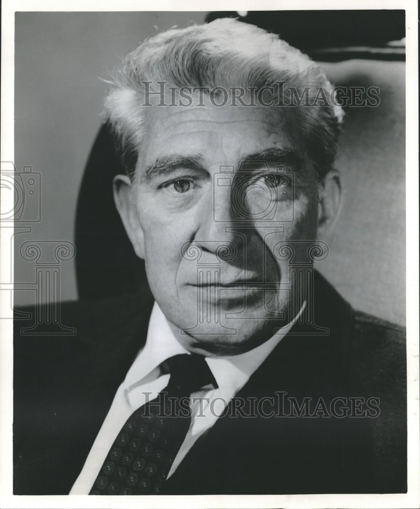 1963 Press Photo Eduard Franz, actor - mjp13692 - Historic Images