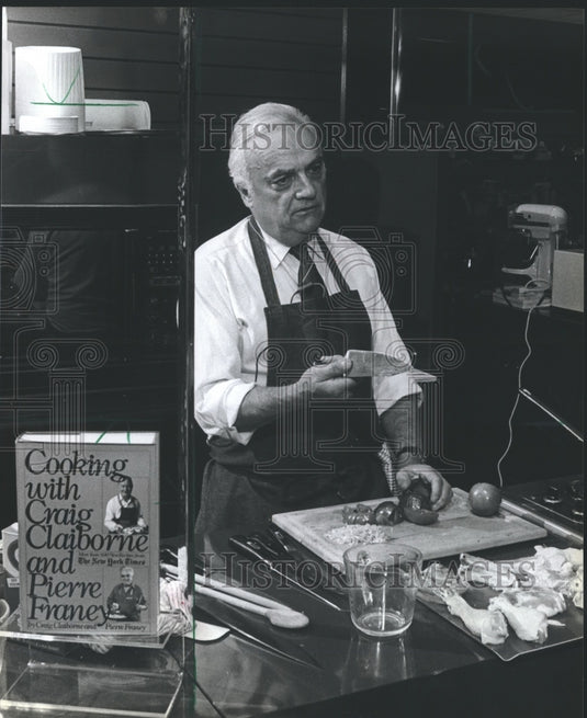 1983, Pierre Franey, cook book author & columnist - mjp13702 - Historic Images