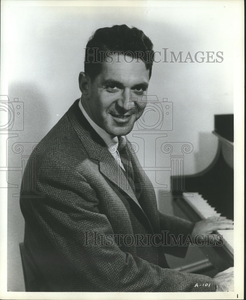 1967, Claude Frank, pianist, at the piano - mjp13716 - Historic Images