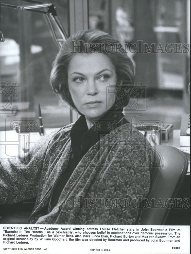 1977, Louise Fletcher, actress, stars in &quot;Exorcist II: The Heretic&quot; - Historic Images