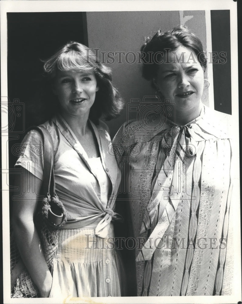 1980, Conchata Ferrell with unidentified person - mjp13776 - Historic Images