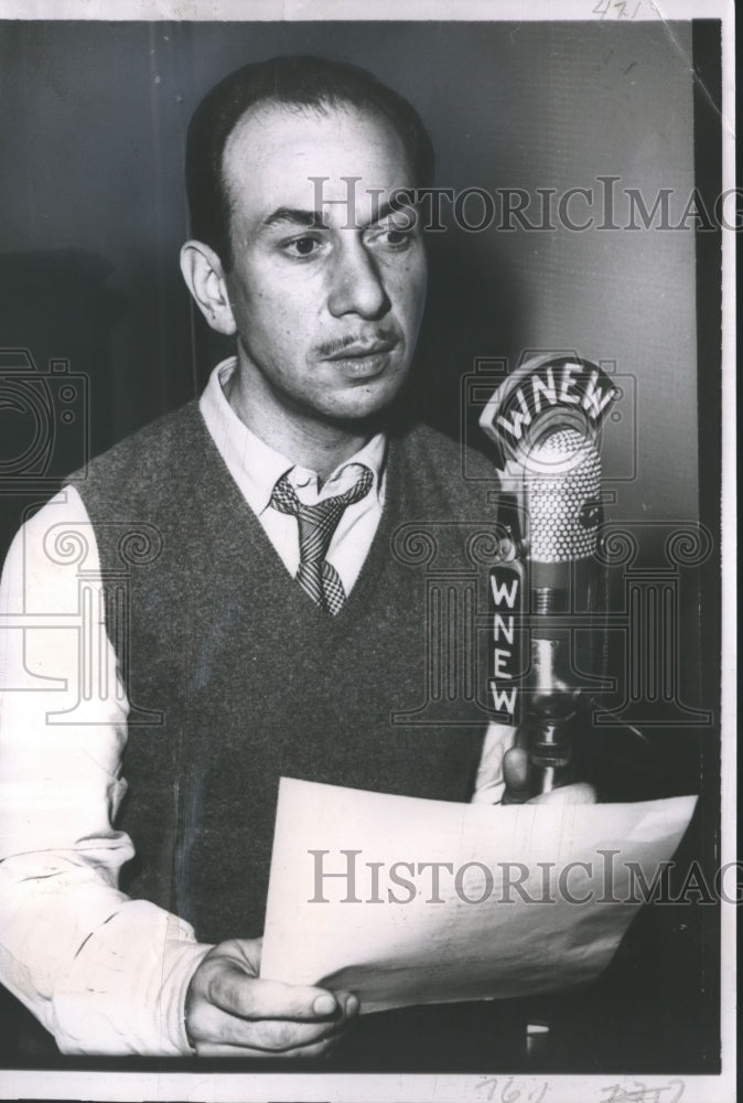 1951 Press Photo Jose Ferrer will start a 13 week series of Shakespeare programs - Historic Images