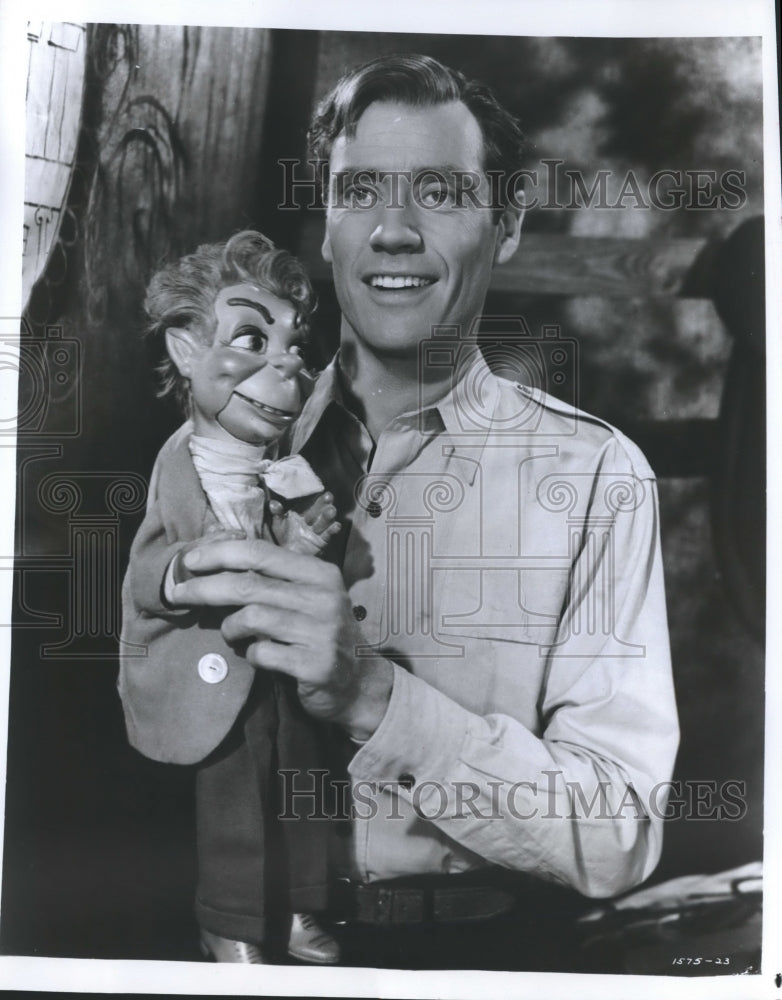 1978 Press Photo Leslie Caron plays Fench puppeteer in &quot;Lili&quot; movie - mjp13799 - Historic Images