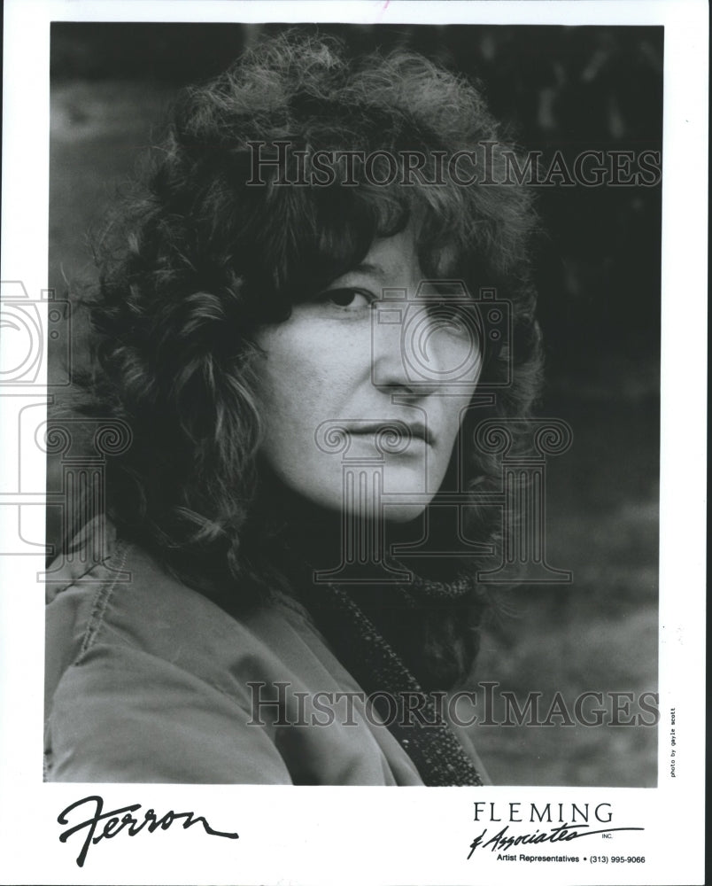 1969, Canadian singer, Ferron. - mjp13809 - Historic Images