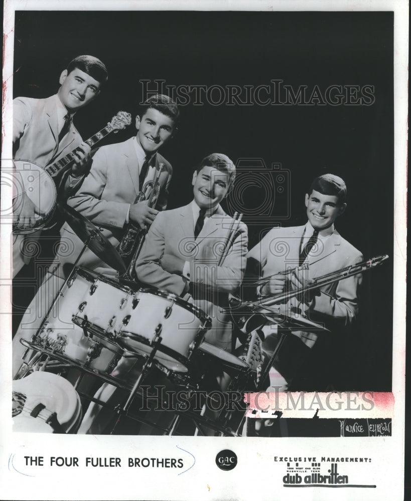 1967, The Four Fuller Brothers, band - mjp13830 - Historic Images