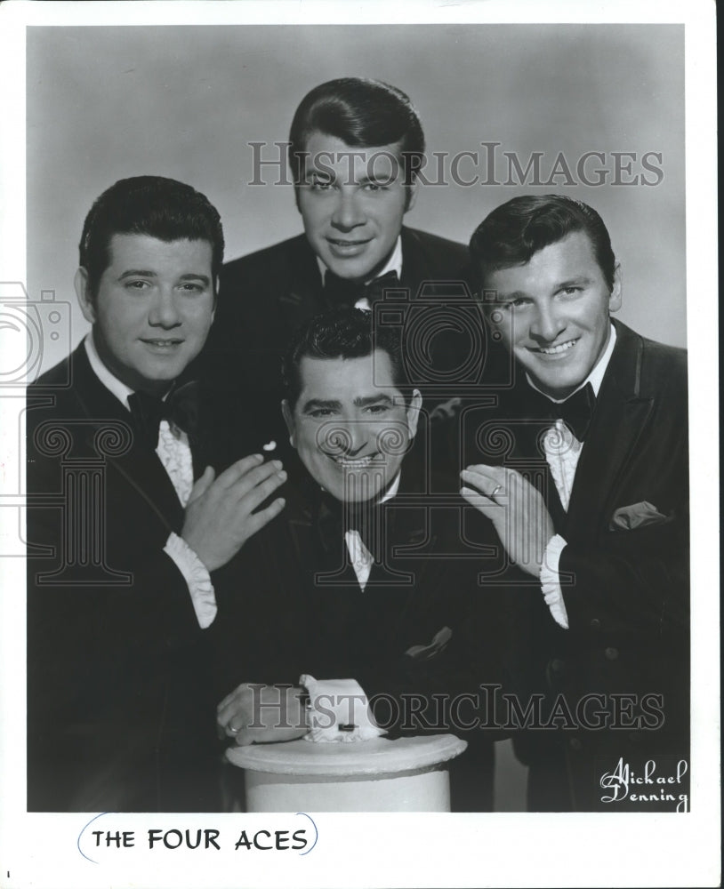 1973, Musical group The Four Aces - mjp13836 - Historic Images