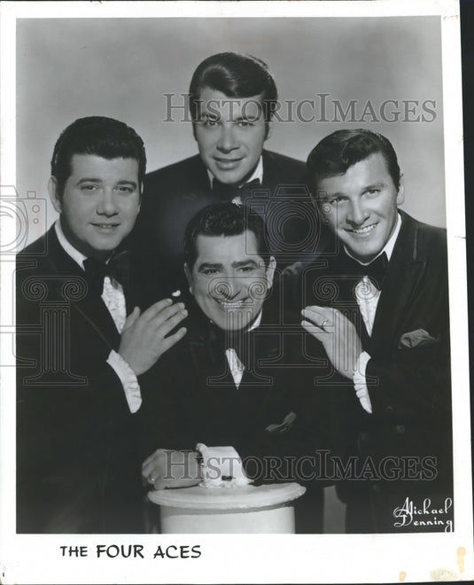 1974, The Four Aces, singing group - mjp13846 - Historic Images