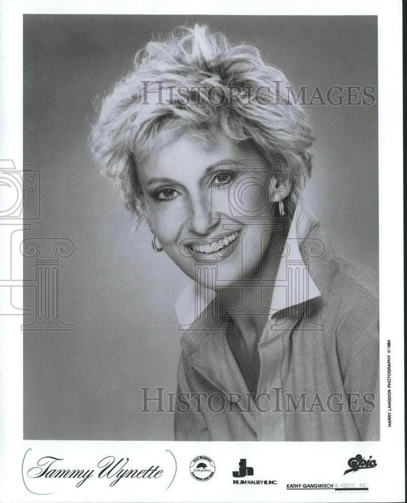 1984, Singer Tammy Wynette - mjp13902 - Historic Images
