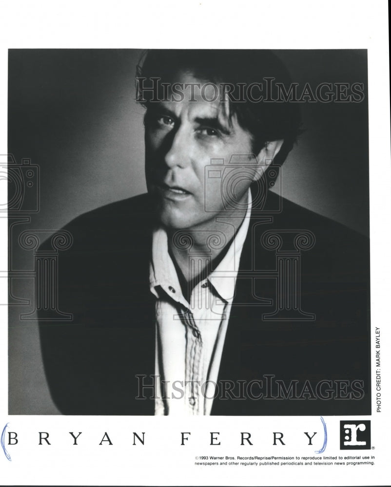 1993, Singer Bryan Ferry - mjp13903 - Historic Images