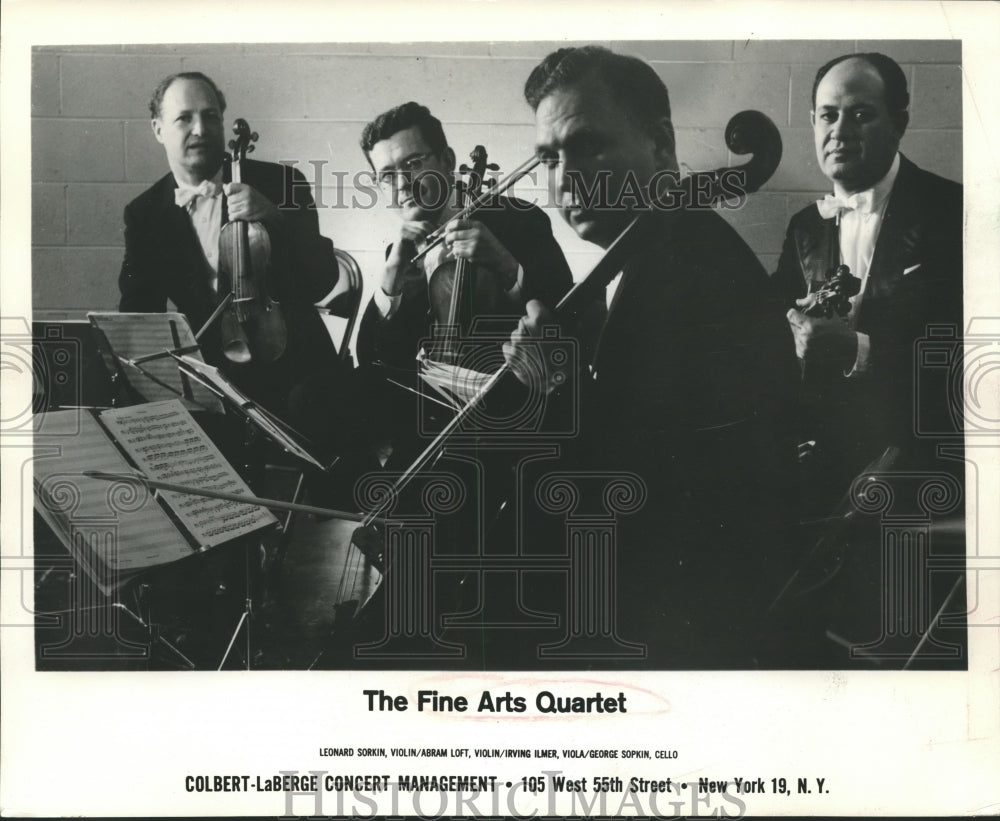 1962, The Fine Arts Quartet. - mjp13952 - Historic Images