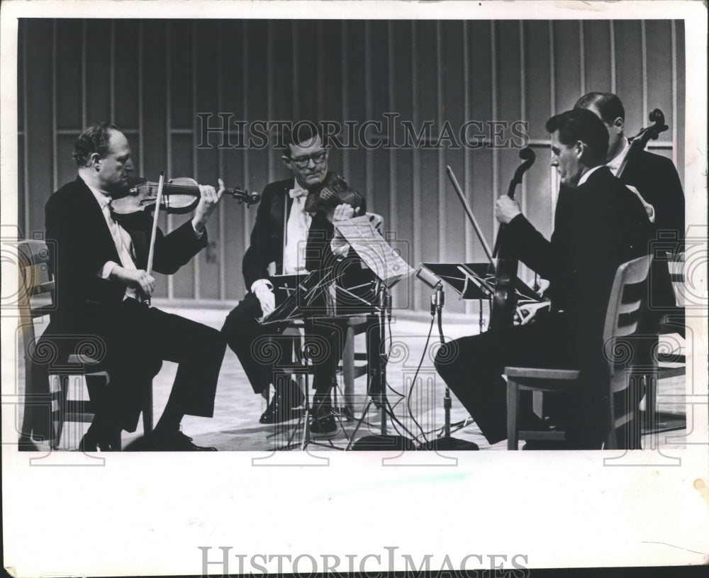1965 Press Photo The Fine Arts Quartet performing a Beethoven number - mjp13956 - Historic Images
