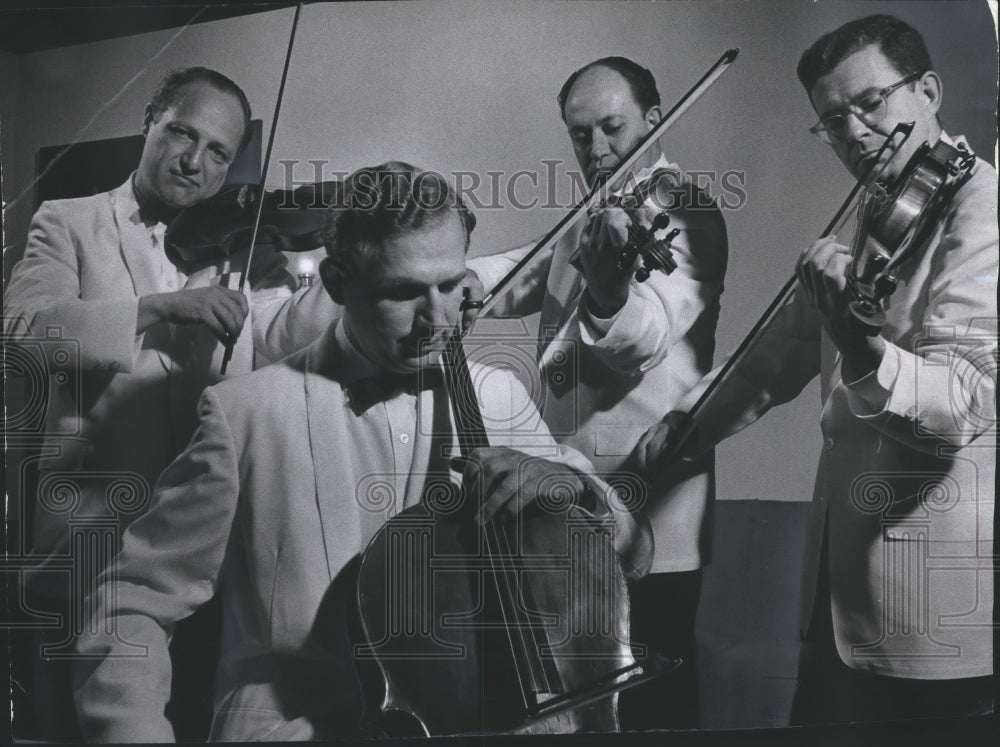 1961, The Fine Arts Quartet, L Sorkin, I Ilmer, A Loft &amp; G Sopkin, WI - Historic Images