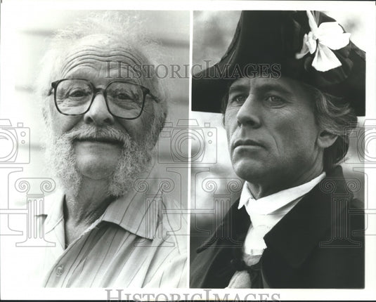 1984, Barry Bostwick, in & out of character asGeorge Washington - Historic Images