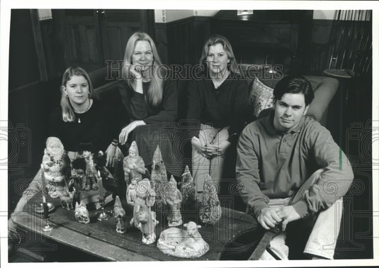 1993, Wiscon Artist Teena of The Flanners Family - mjp14127 - Historic Images