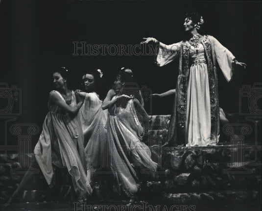 1983, Florentine Opera, "Samson et Dalila"at Performing Arts Center - Historic Images