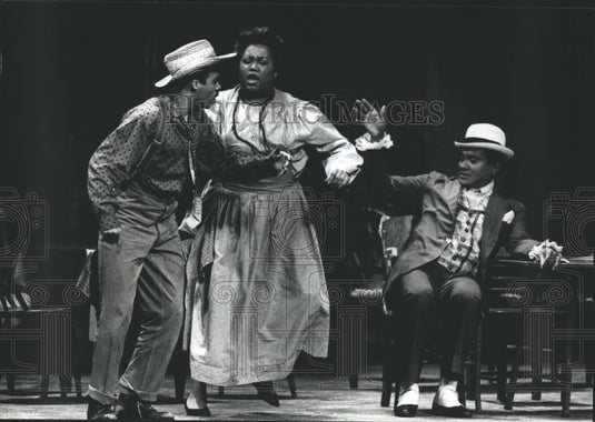1989, scene from Florentine Opera's "Porgy and Bess" Uihlein Hall, WI - Historic Images