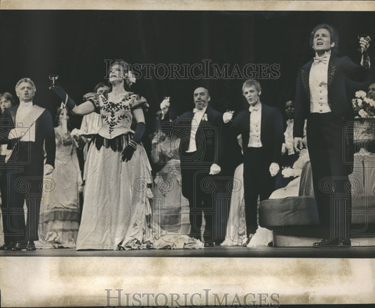 1975, Florentine Opera Company production of "La Traviata" - Historic Images