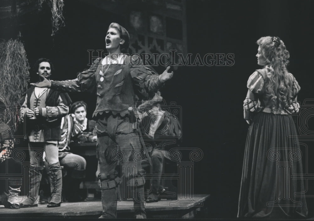 1989 Press Photo Florentine Opera cast of Faust at the Performing Arts Center. - Historic Images