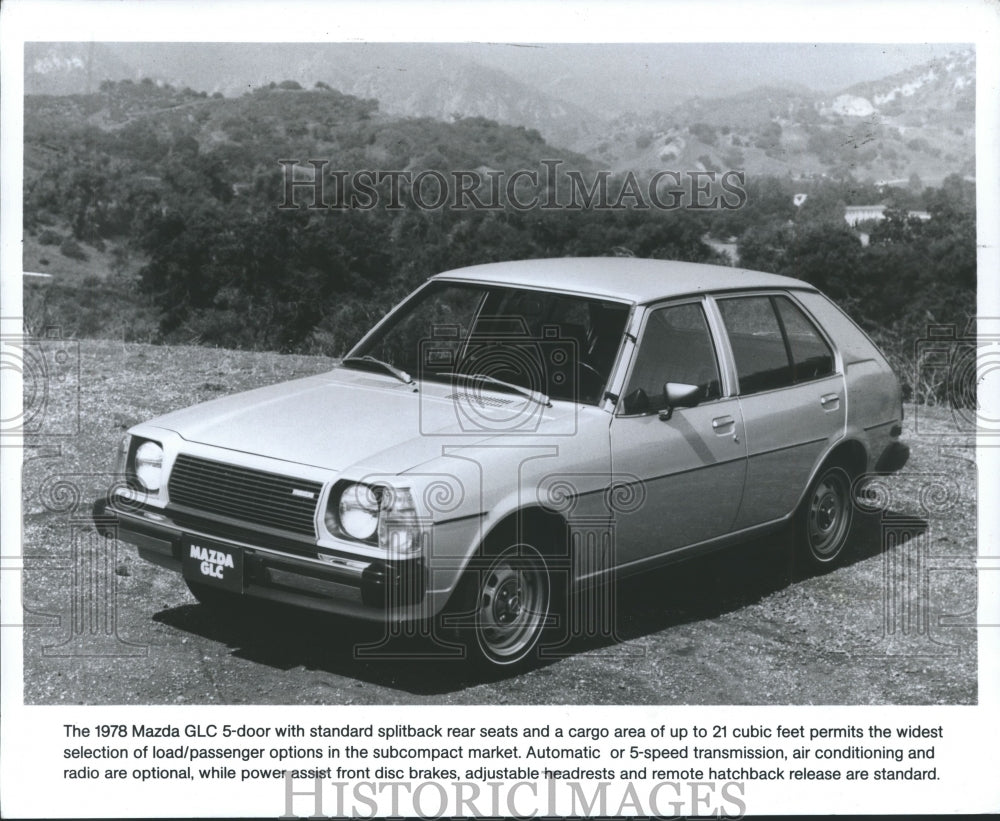 1977 Press Photo 1978 Mazda GLC - mjp14232 - Historic Images
