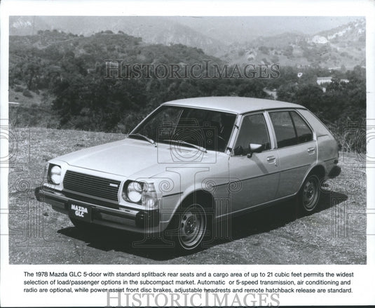 1977 Press Photo 1978 Mazda GLC - mjp14232 - Historic Images