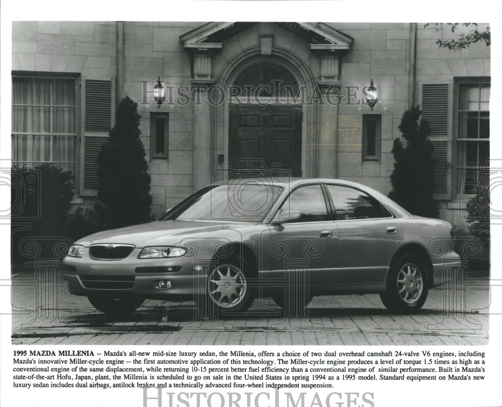 1994 1995 Mazda Millenia, new mid-size luxury sedan - Historic Images