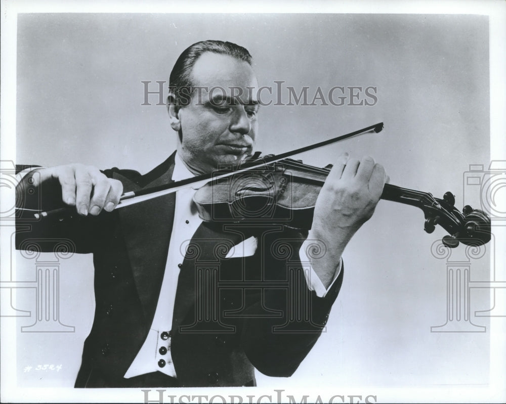 1972, Zino Francescatti, violinist - mjp14252 - Historic Images
