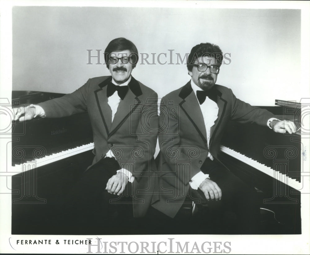 1982, Ferrante and Teicher, Pianists - mjp14294 - Historic Images