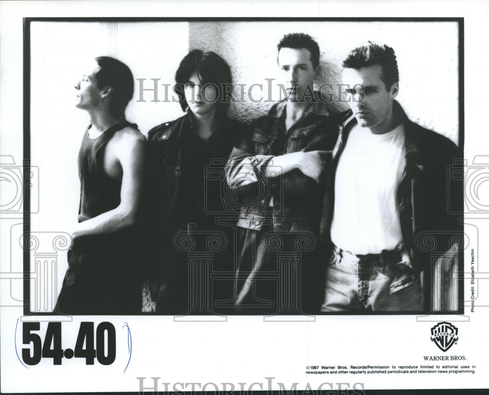 1987 Press Photo Musical group 54.40 - mjp14334 - Historic Images