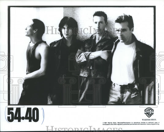 1987 Press Photo Musical group 54.40 - mjp14334 - Historic Images