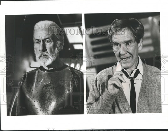 1978 Josse Ferrer, Burgess Meredith in "The Return of Captain Nemo" - Historic Images