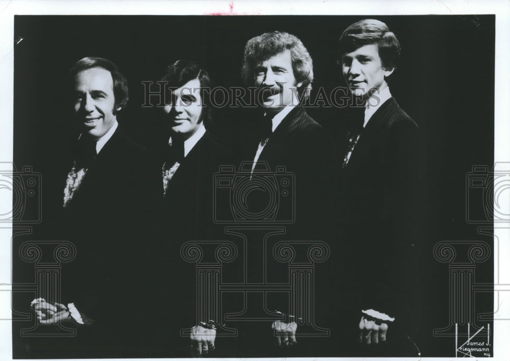 1973 Press Photo The Four Lads, singing group - mjp14384- Historic Images