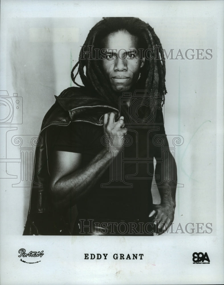 1983, Eddy Grant, singer with The Equals: &quot;Black Skin Blue-Eyed Boys. - Historic Images