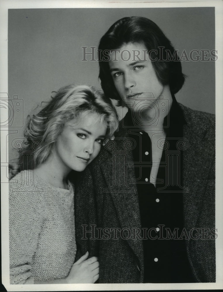 1983 Press Photo Faye Grant and Michael Pare star in The Greatest American Hero - Historic Images