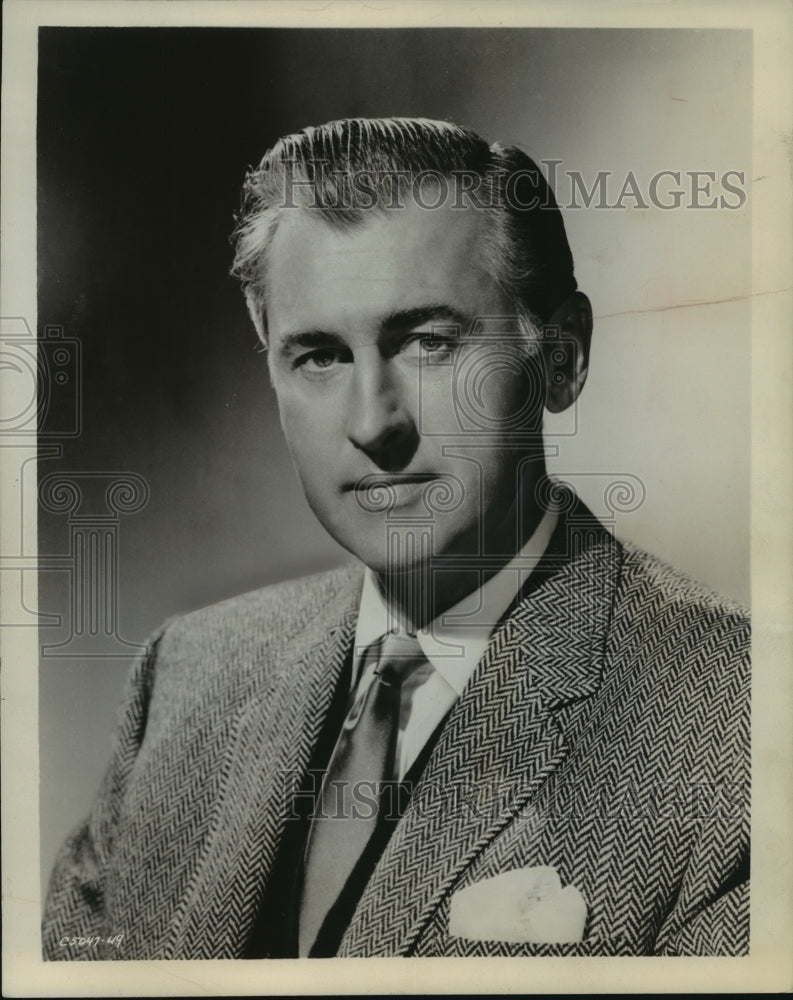 1961, Stewart Granger, United States Actor - mjp14456 - Historic Images
