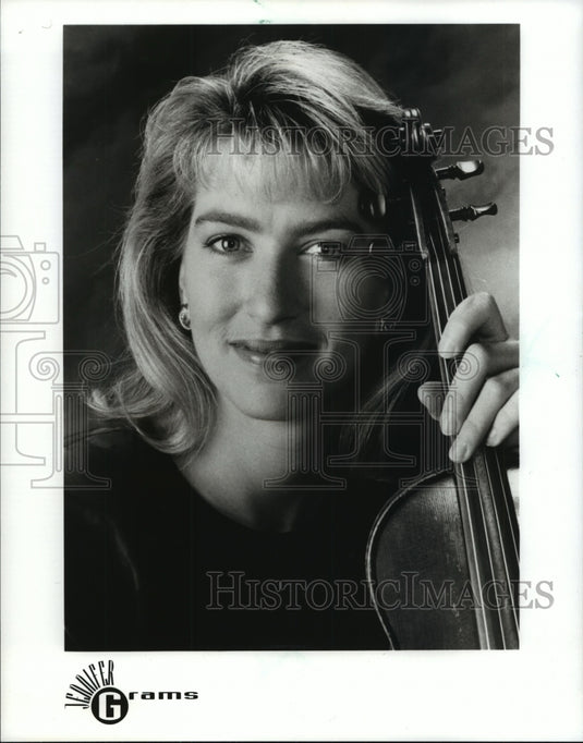 1994 Violinist Jennifer Grams - Historic Images