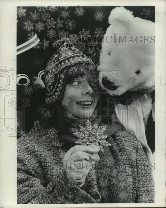 1985 Press Photo Friends Mime Theater's The Snow Queen, Centennial Hall - Historic Images