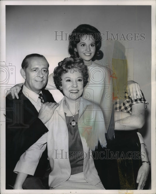 1962, Cast of "Fair Exchange" CBS-TV series - mjp14771 - Historic Images