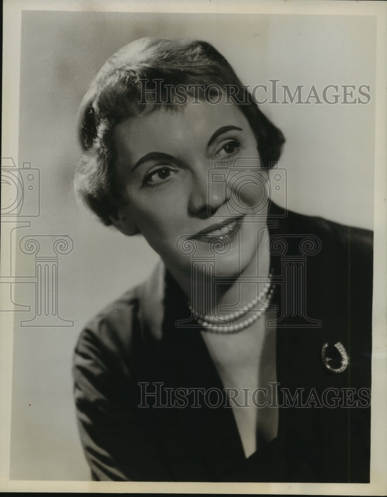 1962, United Nations Correspondent for NBC, Pauline Frederick - Historic Images